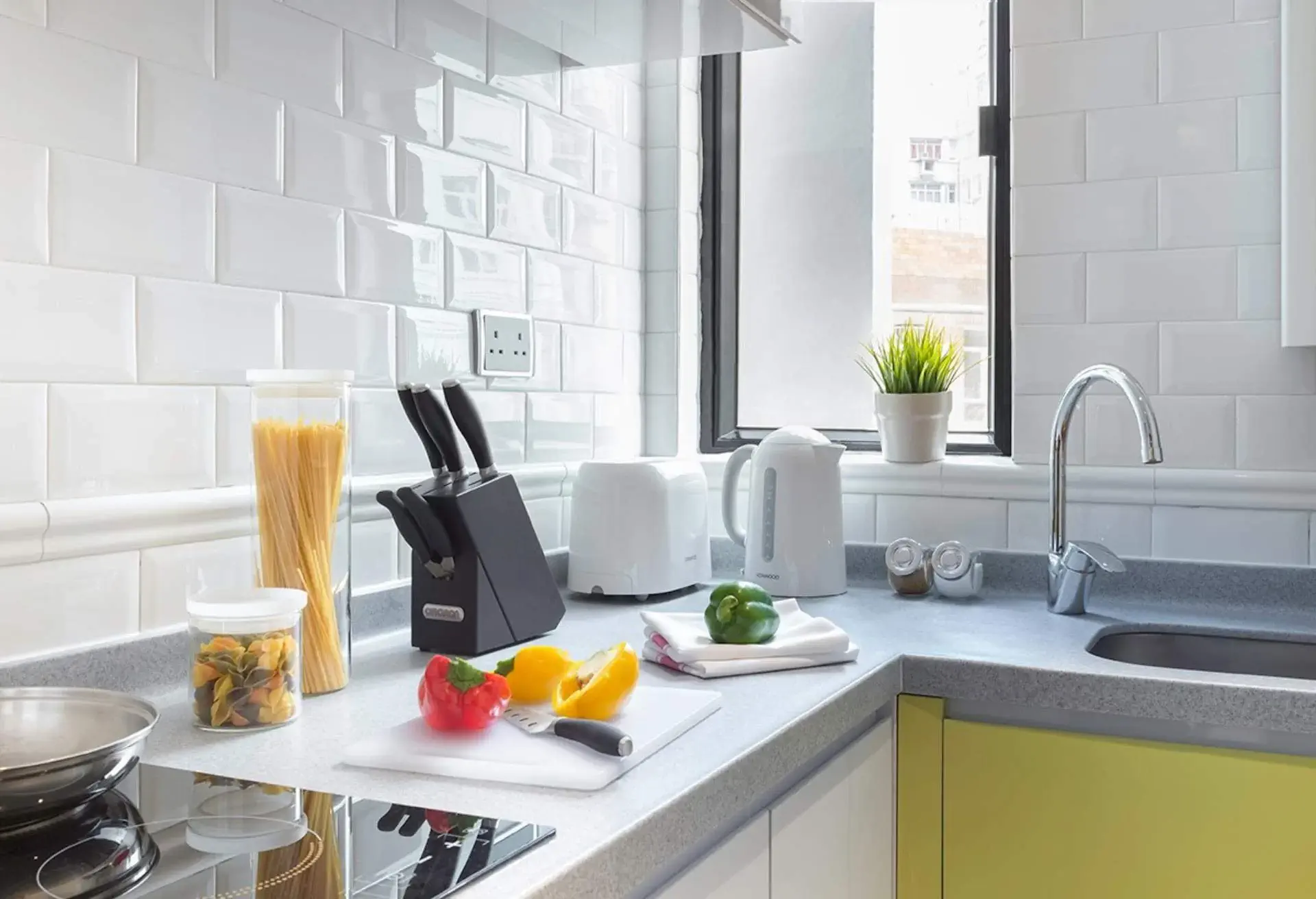 逸東軒住寓 - 灣仔峽道,Staycation酒店有廚房