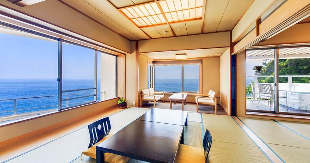 日本靜岡伊豆溫泉酒店推薦-伊豆稲取温泉濱之湯旅館