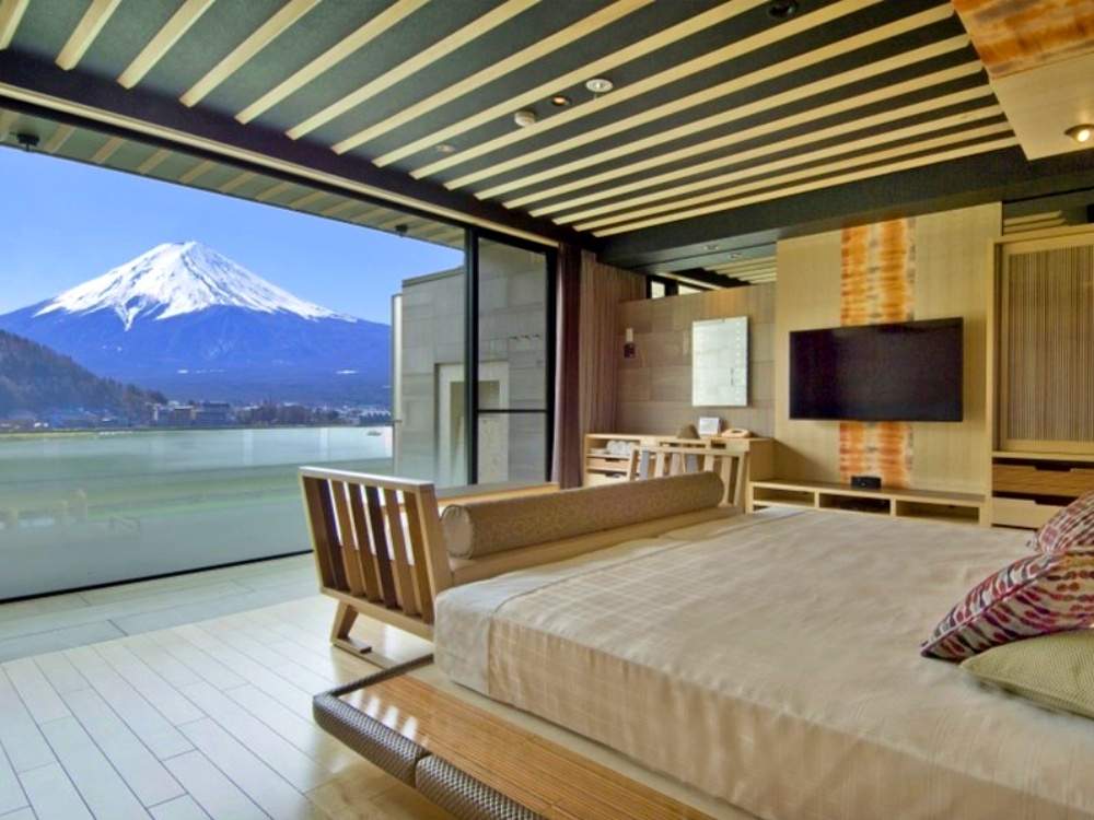 河口湖溫泉酒店-住宿-風之露台庫庫那-西式雙人房