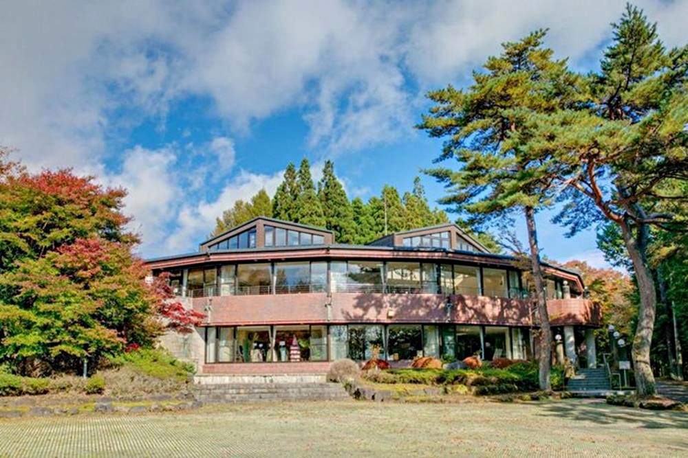 富士五湖-山中湖-溫泉酒店-秀山莊