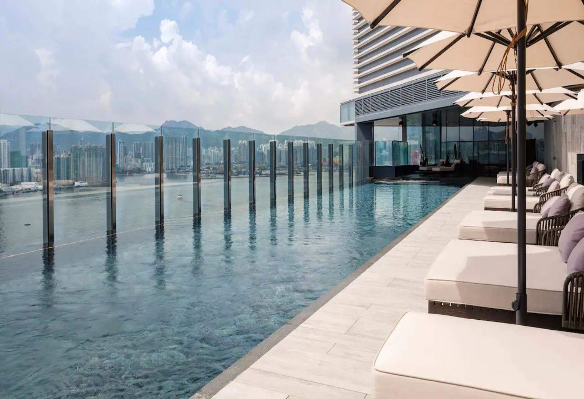 北角Hyatt Centric,香港維港凱悅尚萃酒店,無邊際泳池酒店
