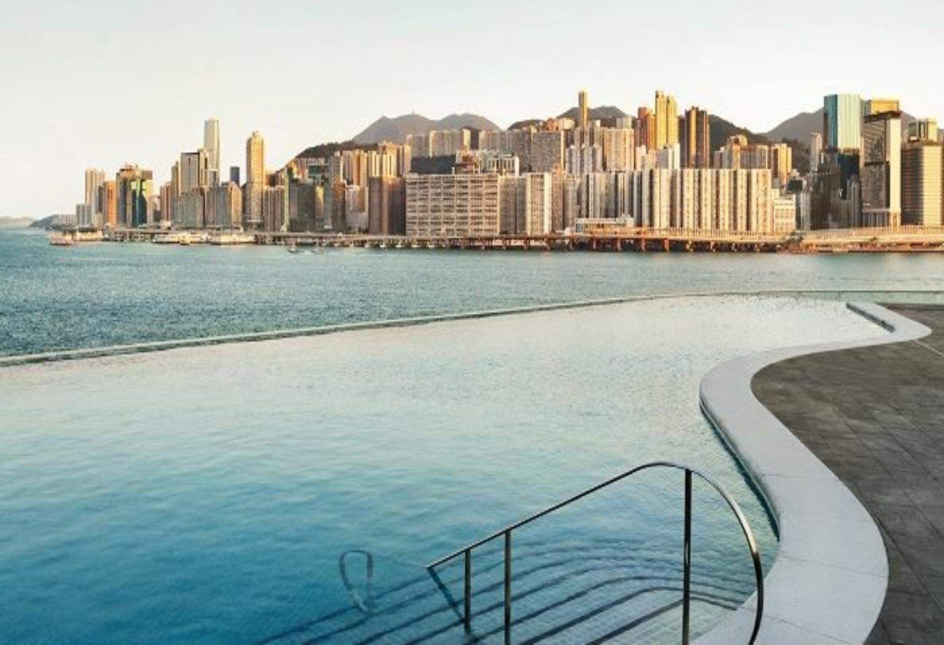 香港嘉里酒店,無邊際泳池酒店