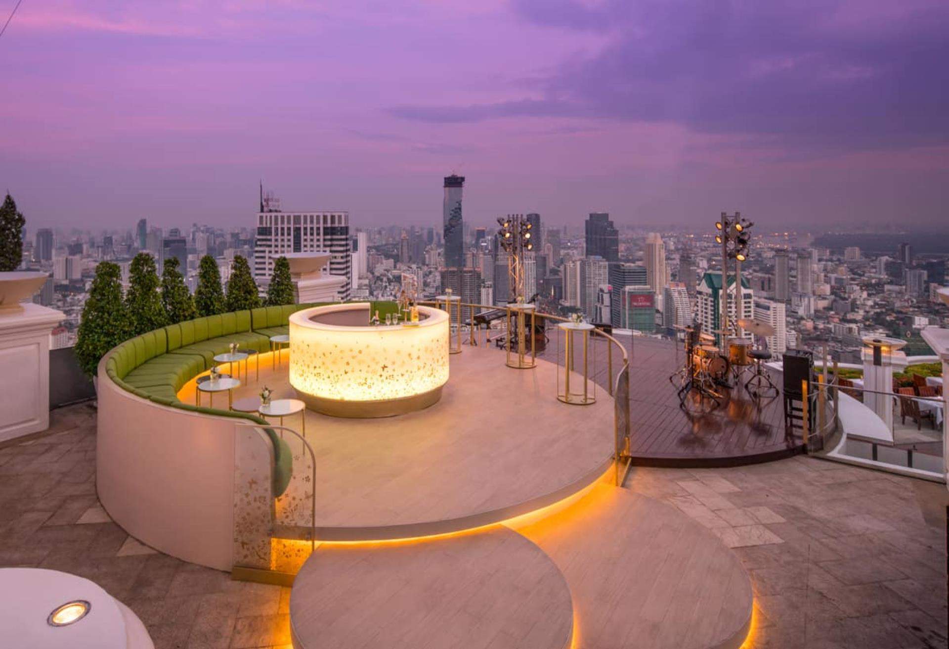 蓮花大酒店,曼谷住宿,曼谷住宿推介,曼谷酒店推介,曼谷高空酒吧酒店, 曼谷酒店酒吧,曼谷sky bar,lebua at State Tower - SHA Plus