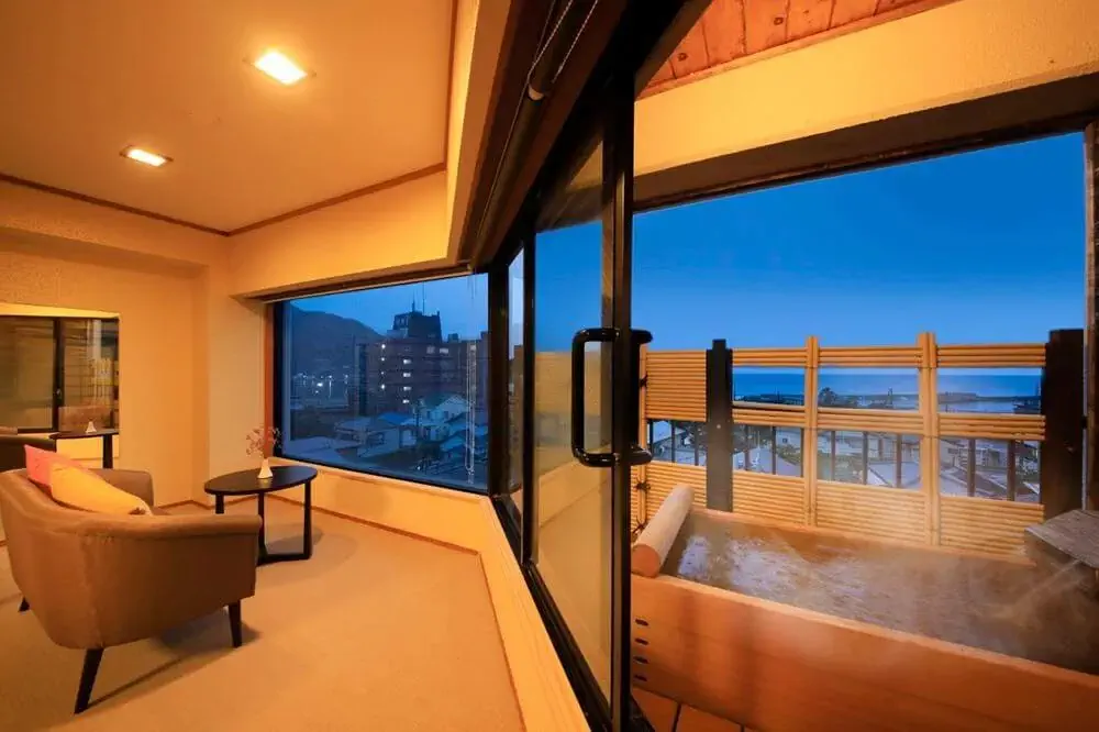 日本靜岡伊豆溫泉酒店-西伊豆約特羅温泉日式旅館1