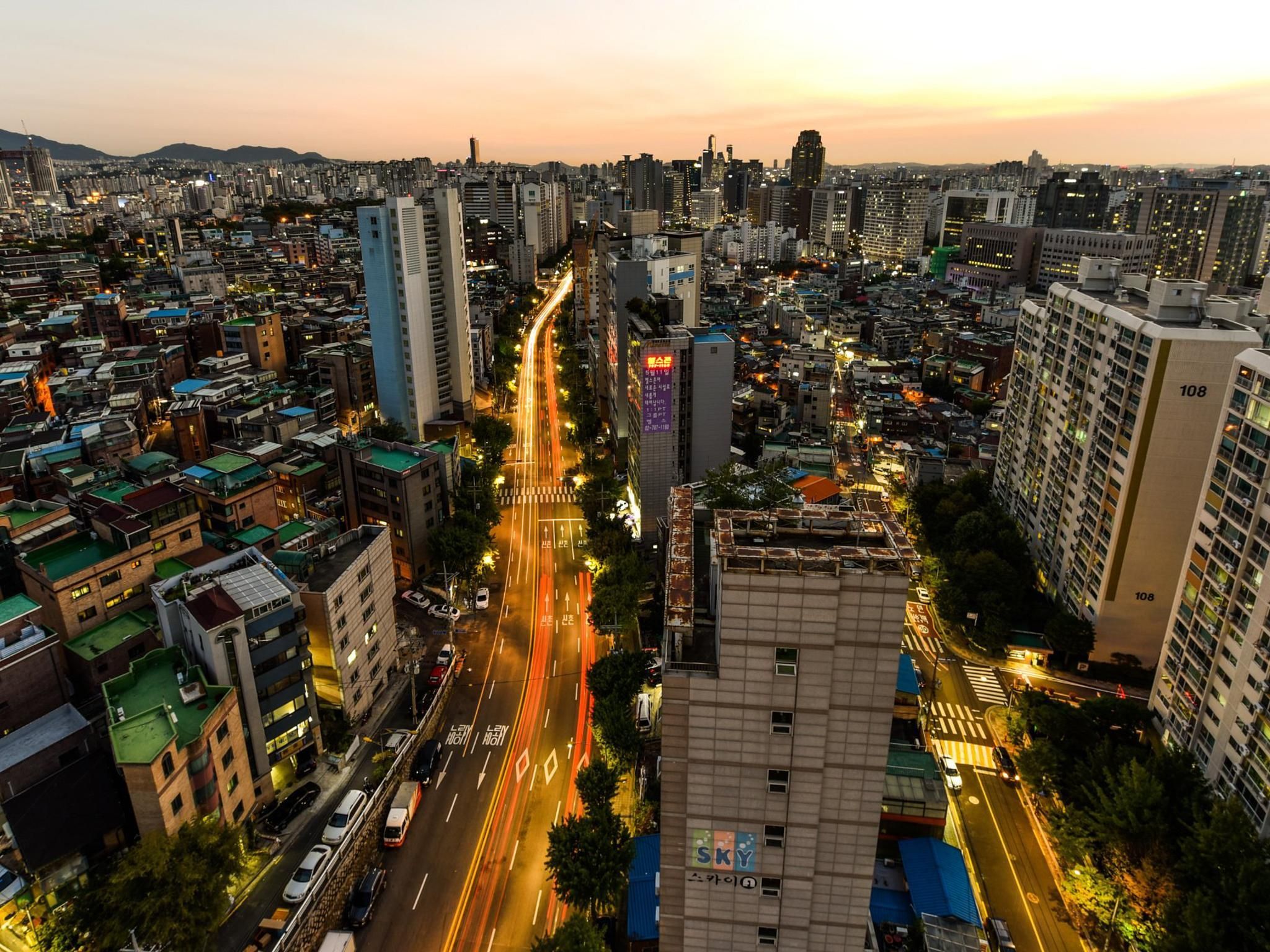 室外景